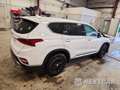 Trzecie zdjęcie samochodu z tyłu: 2020 HYUNDAI SANTA FE SEL VIN:5NMS33AD7LH294195 - miniatura