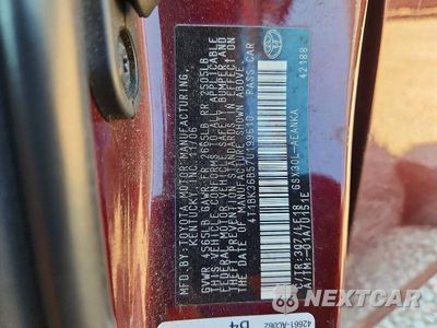 Zdjęcie 12 z 12 samochodu: 2007 TOYOTA AVALON TOURING VIN:4T1BK36B57U199610 - miniatura