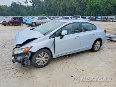2012 HONDA CIVIC LX 2HGFB2F50CH510756 - główne zdjęcie licytacji z USA - miniatura