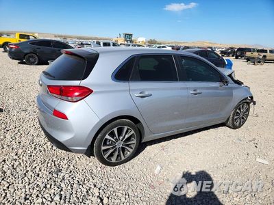Trzecie zdjęcie samochodu z tyłu: 2020 HYUNDAI ELANTRA GT BASE VIN:KMHH35LE6LU143901 - miniatura