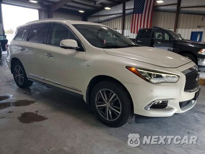 Czwarte zdjęcie samochodu z boku: 2017 INFINITI QX60 BASE VIN:5N1DL0MM2HC501631 - miniatura