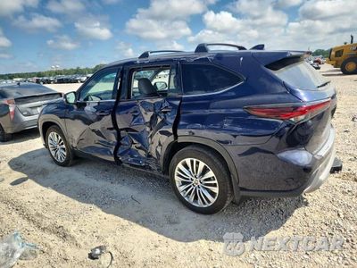Drugie zdjęcie samochodu z przodu: 2025 TOYOTA HIGHLANDER HYBRID PLATINUM VIN:5TDEBRCH7SS662597 - miniatura