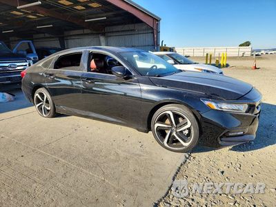 Czwarte zdjęcie samochodu z boku: 2020 HONDA ACCORD SPORT VIN:1HGCV1F35LA085732 - miniatura