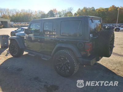 Drugie zdjęcie samochodu z przodu: 2019 JEEP WRANGLER UNLIMITED SPORT VIN:1C4HJXDG2KW613673 - miniatura