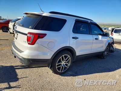 Trzecie zdjęcie samochodu z tyłu: 2019 FORD EXPLORER SPORT VIN:1FM5K8GT2KGA51858 - miniatura