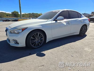 2016 INFINITI Q50 3.0T PREMIUM JN1EV7AR3GM345025 - główne zdjęcie licytacji z USA - miniatura
