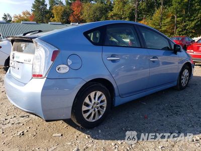 Trzecie zdjęcie samochodu z tyłu: 2013 TOYOTA PRIUS PLUG-IN HYBRID BASE VIN:JTDKN3DP0D3034995 - miniatura