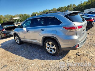 Drugie zdjęcie samochodu z przodu: 2015 TOYOTA HIGHLANDER LIMITED VIN:5TDDKRFH9FS077520 - miniatura
