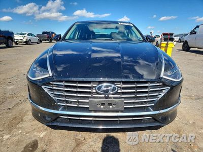 Piąte zdjęcie samochodu w środku: 2021 HYUNDAI SONATA HYBRID LIMITED VIN:KMHL54JJ8MA029139 - miniatura