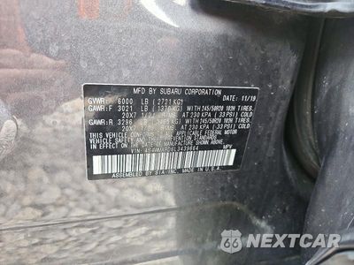 Zdjęcie 13 z 13 samochodu: 2020 SUBARU ASCENT TOURING VIN:4S4WMARD6L3439664 - miniatura