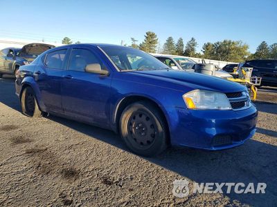 Czwarte zdjęcie samochodu z boku: 2014 DODGE AVENGER SE VIN:1C3CDZAB3EN169756 - miniatura