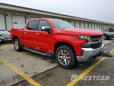 Czwarte zdjęcie samochodu z boku: 2019 CHEVROLET SILVERADO K1500 LT VIN:3GCUYDED0KG149245 - miniatura
