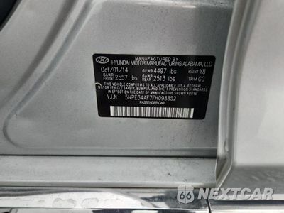 Zdjęcie 12 z 12 samochodu: 2015 HYUNDAI SONATA SPORT VIN:5NPE34AF7FH098852 - miniatura