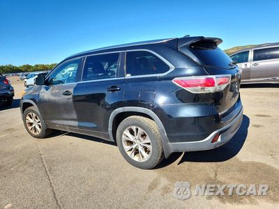 Drugie zdjęcie samochodu z przodu: 2015 TOYOTA HIGHLANDER XLE VIN:5TDJKRFH1FS103840 - miniatura
