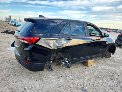 Trzecie zdjęcie samochodu z tyłu: 2022 CHEVROLET EQUINOX LS VIN:2GNAXHEV0N6101869 - miniatura