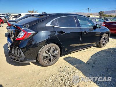 Trzecie zdjęcie samochodu z tyłu: 2017 HONDA CIVIC EX VIN:SHHFK7H59HU419957 - miniatura