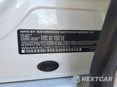 Zdjęcie 12 z 12 samochodu: 2012 BMW 740 LI VIN:WBAKB4C58CC577070 - miniatura