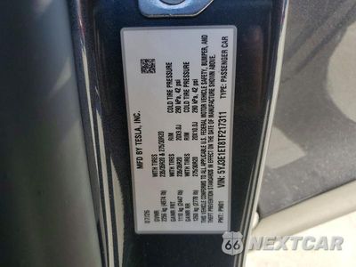 Zdjęcie 12 z 12 samochodu: 2026 TESLA MODEL 3 VIN:5YJ3E1ET8TF217311 - miniatura