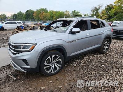 2021 VOLKSWAGEN ATLAS CROSS SPORT SEL PREMIUM 1V2TE2CA0MC212138 - główne zdjęcie licytacji z USA - miniatura