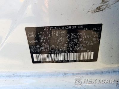 Zdjęcie 13 z 13 samochodu: 2026 SUBARU CROSSTREK SPORT VIN:4S4GUHF60T3774390 - miniatura