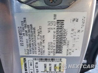 Zdjęcie 13 z 13 samochodu: 2018 FORD FUSION SE HYBRID VIN:3FA6P0LU9JR124070 - miniatura