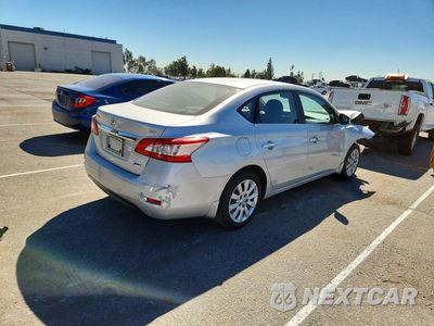 Trzecie zdjęcie samochodu z tyłu: 2013 NISSAN SENTRA S VIN:1N4AB7AP5DN903469 - miniatura