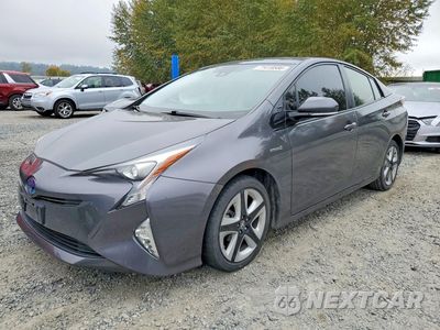 2016 TOYOTA PRIUS THREE TOURING JTDKARFU9G3000222 - główne zdjęcie licytacji z USA - miniatura