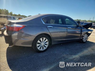 Trzecie zdjęcie samochodu z tyłu: 2013 HONDA ACCORD EXL VIN:1HGCR2F81DA021758 - miniatura