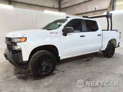 2021 CHEVROLET SILVERADO K1500 TRAIL BOSS CUSTOM 1GCPYCEF1MZ272225 - główne zdjęcie licytacji z USA - miniatura