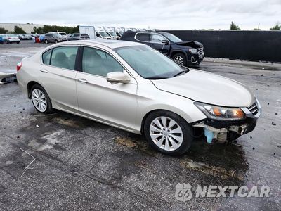 Czwarte zdjęcie samochodu z boku: 2015 HONDA ACCORD EXL VIN:1HGCR2F86FA078623 - miniatura