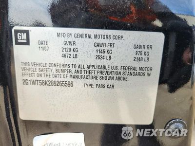 Zdjęcie 12 z 12 samochodu: 2008 CHEVROLET IMPALA LT VIN:2G1WT58K289265596 - miniatura