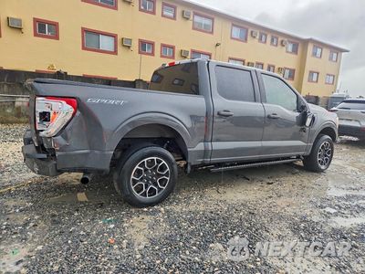 Trzecie zdjęcie samochodu z tyłu: 2021 FORD F150 SUPERCREW VIN:1FTEW1CP7MKE16026 - miniatura