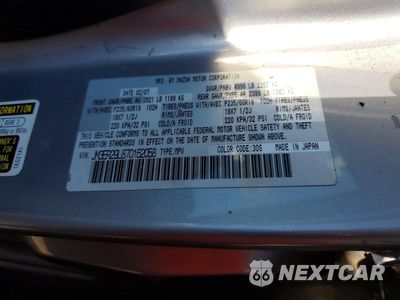 Zdjęcie 13 z 13 samochodu: 2007 MAZDA CX-7 VIN:JM3ER29L870162058 - miniatura
