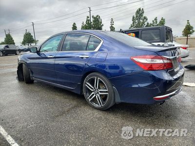 Drugie zdjęcie samochodu z przodu: 2016 HONDA ACCORD SPORT VIN:1HGCR2F57GA037201 - miniatura