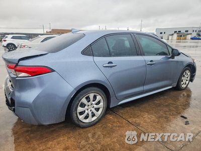 Trzecie zdjęcie samochodu z tyłu: 2020 TOYOTA COROLLA LE VIN:5YFEPRAE1LP012281 - miniatura