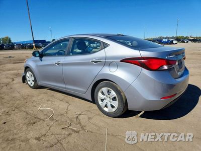 Drugie zdjęcie samochodu z przodu: 2016 HYUNDAI ELANTRA SE VIN:5NPDH4AE2GH729576 - miniatura