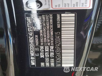 Zdjęcie 12 z 12 samochodu: 2023 MERCEDES-BENZ S S580E 4MATIC VIN:W1K6G6KB6PA200415 - miniatura