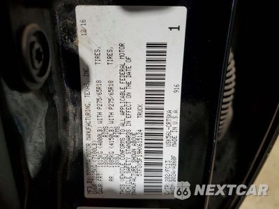 Zdjęcie 13 z 13 samochodu: 2017 TOYOTA TUNDRA SR5 VIN:5TFUY5F19HX615124 - miniatura