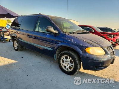 Czwarte zdjęcie samochodu z boku: 2001 DODGE GRAND CARAVAN EX VIN:2B8GP74L21R286640 - miniatura