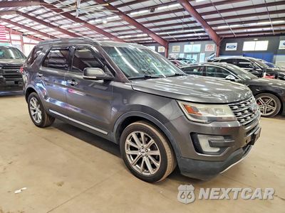 Czwarte zdjęcie samochodu z boku: 2017 FORD EXPLORER LIMITED VIN:1FM5K8F85HGB01139 - miniatura