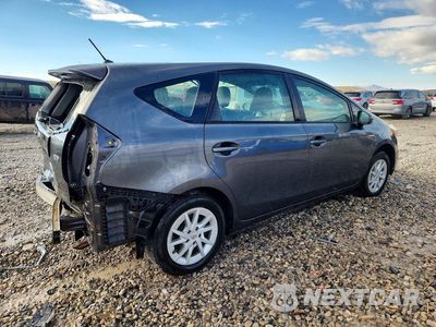 Trzecie zdjęcie samochodu z tyłu: 2012 TOYOTA PRIUS V TWO VIN:JTDZN3EU0C3038529 - miniatura