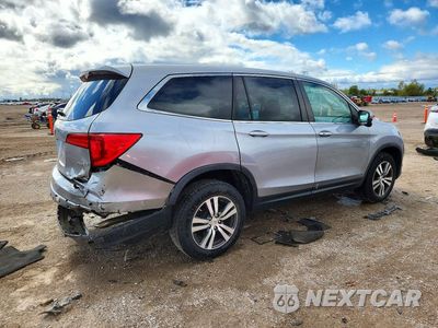 Trzecie zdjęcie samochodu z tyłu: 2018 HONDA PILOT EX VIN:5FNYF6H37JB014502 - miniatura