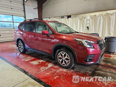 Czwarte zdjęcie samochodu z boku: 2024 SUBARU FORESTER PREMIUM VIN:JF2SKADC2RH414569 - miniatura