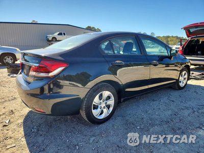 Trzecie zdjęcie samochodu z tyłu: 2013 HONDA CIVIC LX VIN:19XFB2F52DE205352 - miniatura