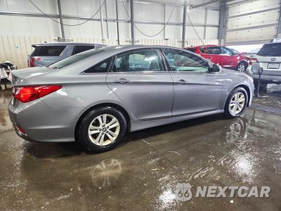 Trzecie zdjęcie samochodu z tyłu: 2014 HYUNDAI SONATA GLS VIN:5NPEB4AC2EH884274 - miniatura