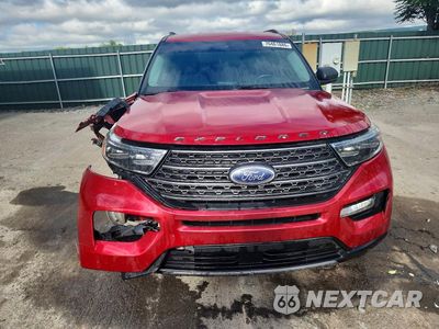 Piąte zdjęcie samochodu w środku: 2021 FORD EXPLORER XLT VIN:1FMSK8DH8MGA26386 - miniatura