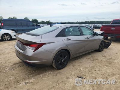 Trzecie zdjęcie samochodu z tyłu: 2021 HYUNDAI ELANTRA SEL VIN:KMHLM4AG3MU140347 - miniatura