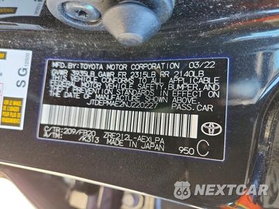 Zdjęcie 13 z 13 samochodu: 2022 TOYOTA COROLLA LE VIN:JTDEPMAE2NJ220227 - miniatura