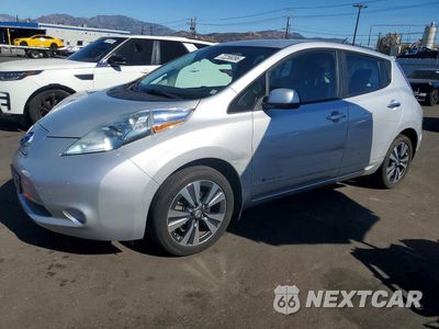2015 NISSAN LEAF SV 1N4AZ0CP3FC313611 - główne zdjęcie licytacji z USA - miniatura