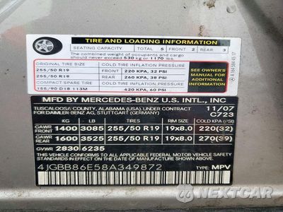 Zdjęcie 13 z 13 samochodu: 2008 MERCEDES-BENZ ML 350 VIN:4JGBB86E58A349872 - miniatura